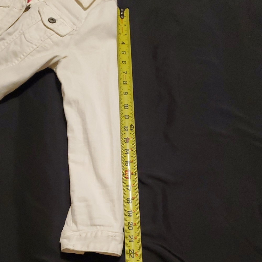 Abercrombie & Fitch White Jean Jacket - Picture 13 of 13